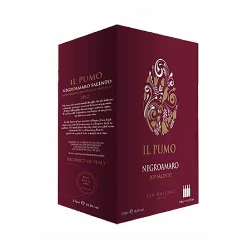 Rượu vang đỏ il pumo (bịch)