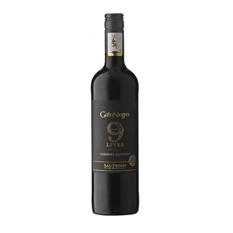 Rượu vang Gato Negro 9 Lives Reserve Cabernet Sauvignon