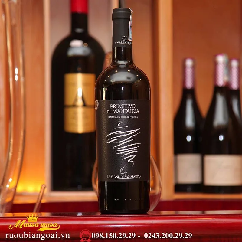 Vang Ý Leve Primitivo Di Manduria