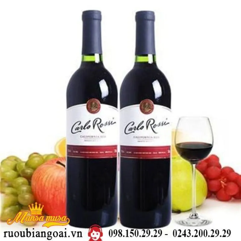 Vang Mỹ Carlo Rossi