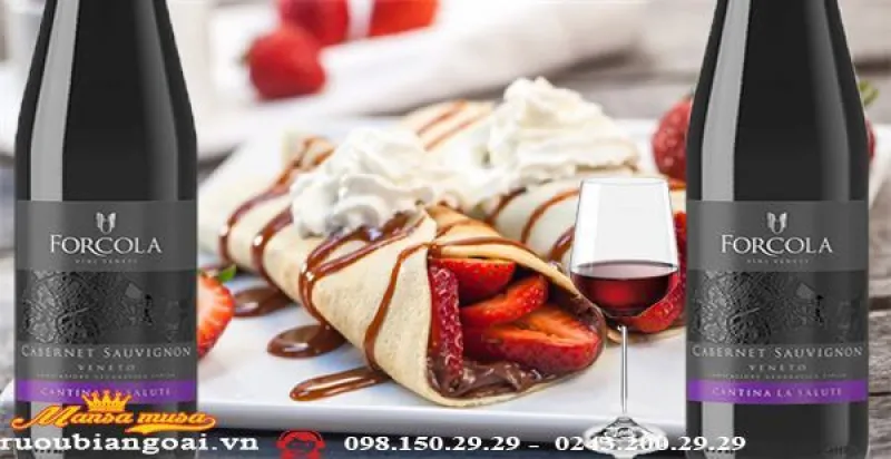 Rượu vang Forcola Cabernet Sauvignon - Rượu vang Ý