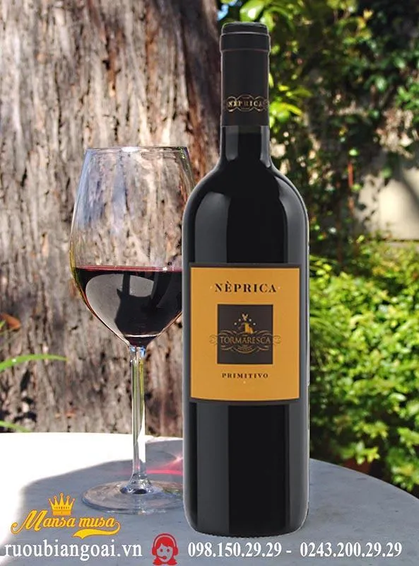 Vang Tormaresca Neprica Primitivo - Rượu vang Ý 
