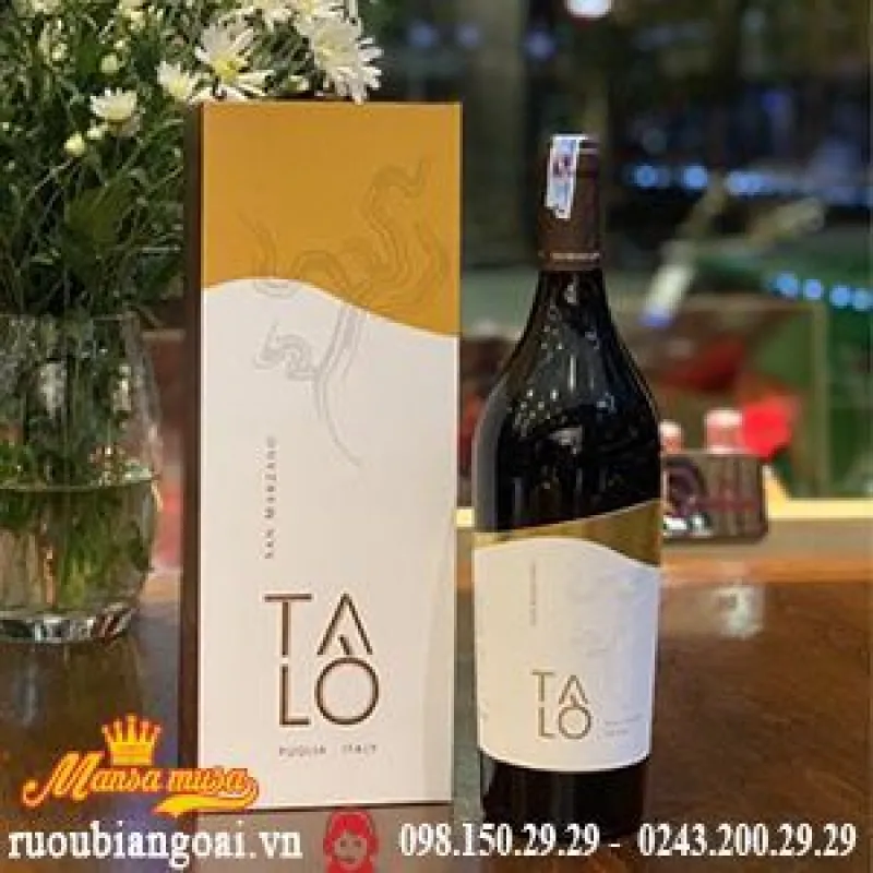 Rượu Vang Talo Negroamaro - Rượu Vang Ý