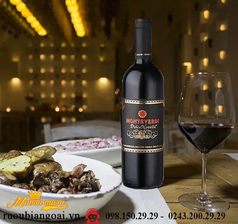 Vang Ý Monteverdi Dolce Novella