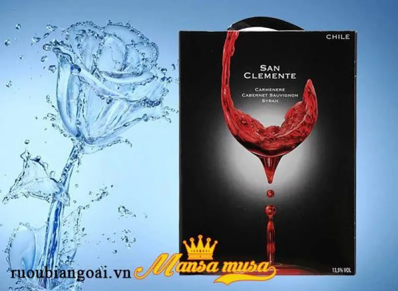 Vang Chile San Clemente (bịch 3L - 5L)