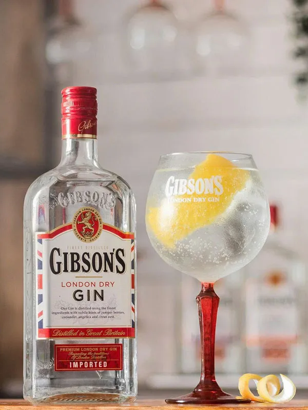 rượu gin gibson’s london dry