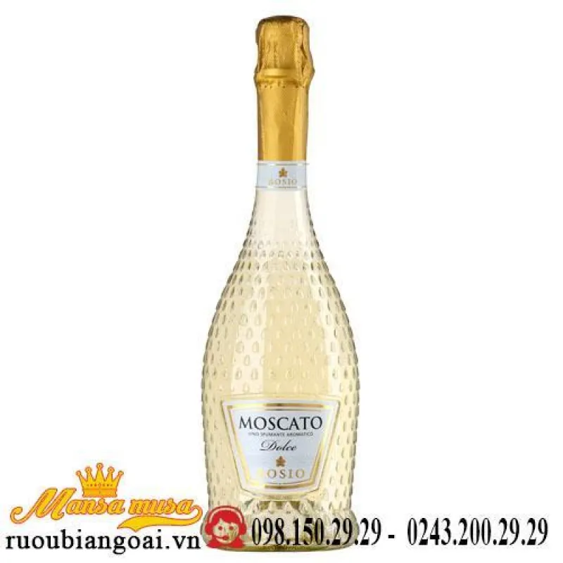 Rượu Vang Nổ Moscato Dolce Bosio