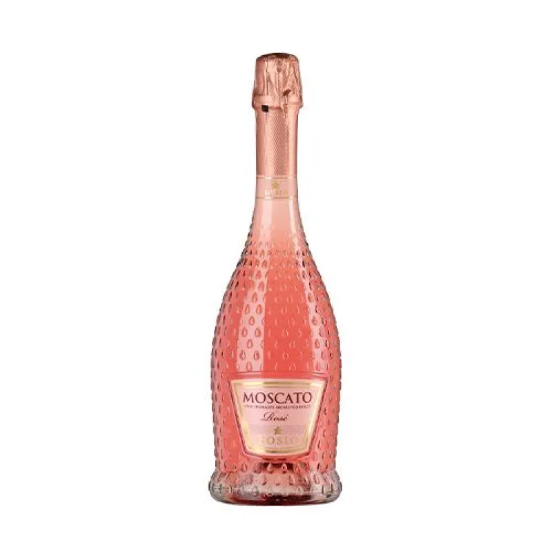 Rượu Vang Nổ Moscato Rose Bosio