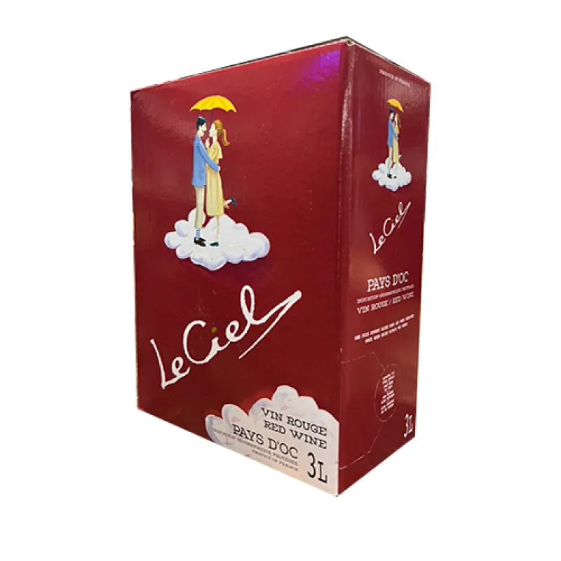 Rượu vang le ciel bịch 3 lít