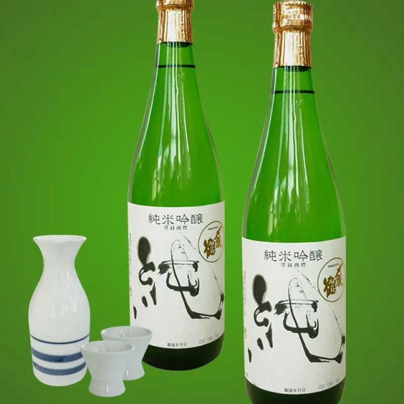 Sake Junmai Ginjo Shimeharitsuru Jun 15% 720ml-1 Sake Junmai Ginjo Shimeharitsuru Jun 15% 720ml-1