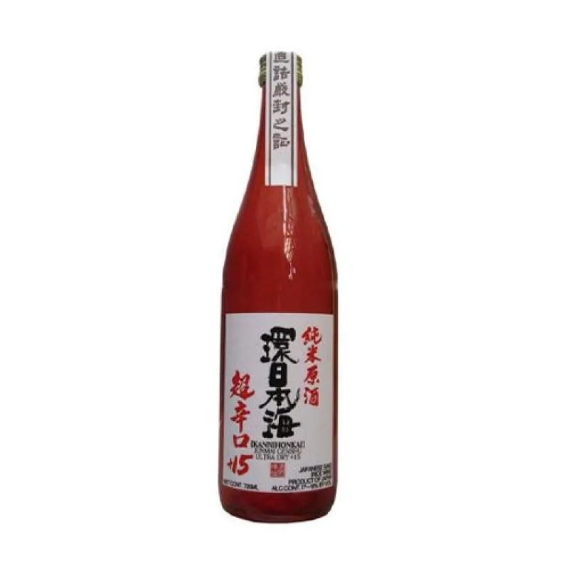 Sake Kannihonkai Junmai Genshu Cho Karakuchi 18% 720ml Sake Kannihonkai Junmai Genshu Cho Karakuchi 18% 720ml