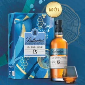 Ballantine’s 15 năm the glenburgie – hộp quà tết 2023