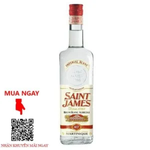 Rượu Saint James Agricole Blanc