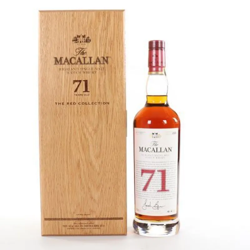 Rượu Whisky Macallan 71 năm The Red Collection