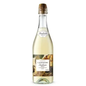 Rượu vang nổ Caravagio Lambrusco Emilia Amabile Bianco