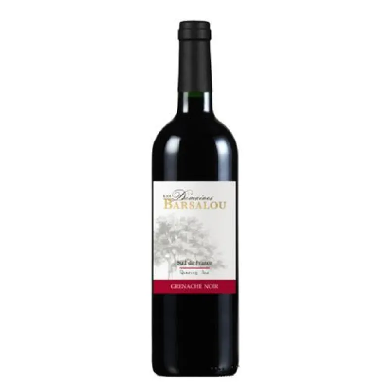 Rượu vang pháp les domaines barsalou grenache noir, igp de i'aude