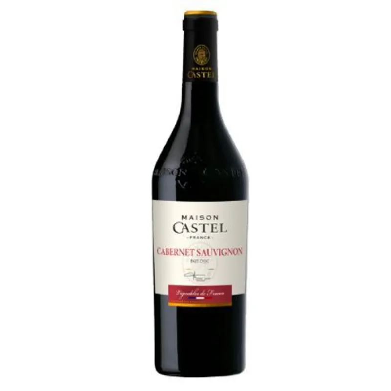Rượu vang pháp maison castel, cabernet sauvignon, igp d'oc