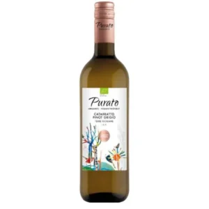 Rượu Vang Ý Purato, Catarratto Pinot Grigio "Organic", IGT Terre Sicilia