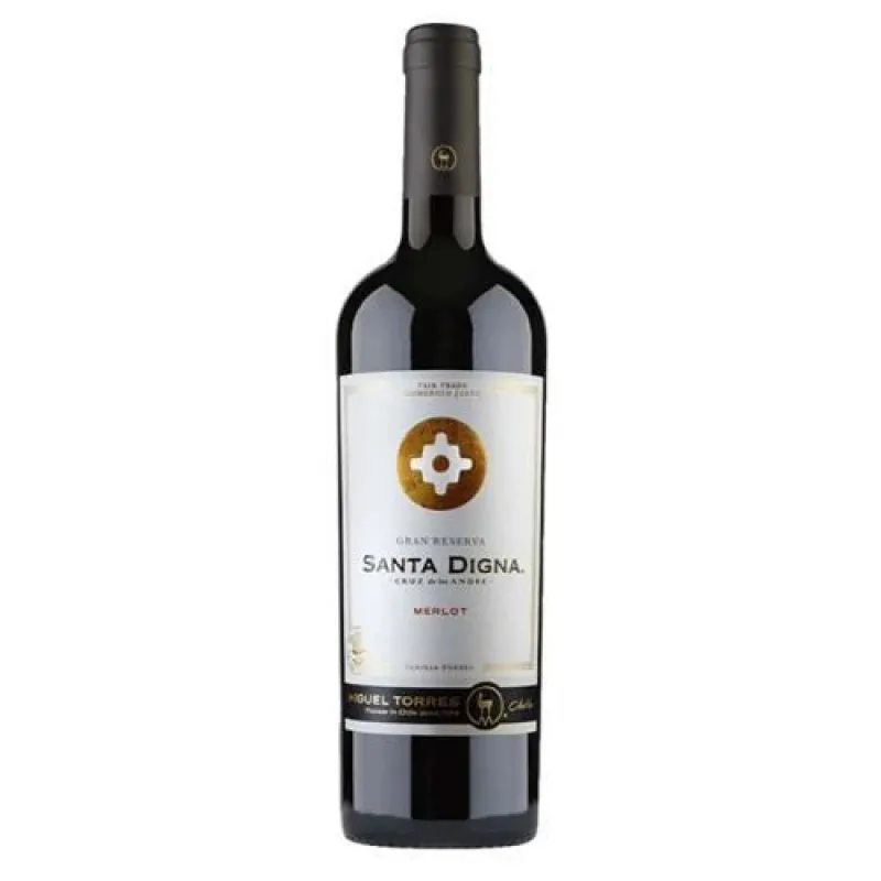 Rượu Vang Chi Lê Santa Digna Merlot Reserva Miguel Torres Central Valley