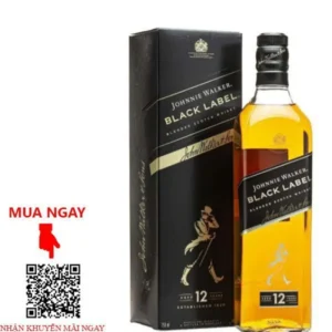 Rượu johnnie walker black label 1l
