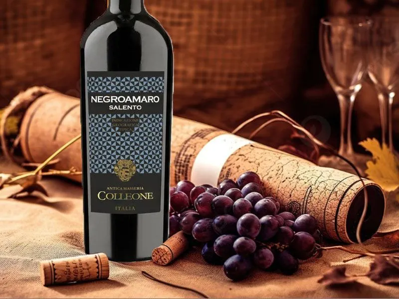 rượu vang ý colleone antica masseria negroamaro salento 