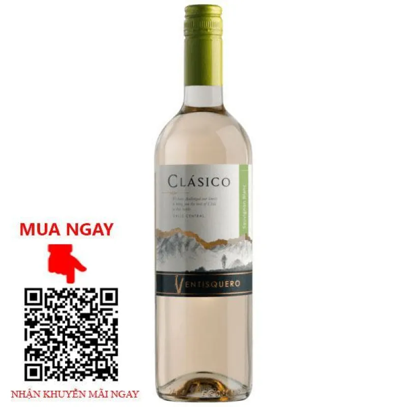Vang trắng ventisquero clasico sauvignon blanc