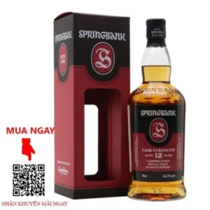 Rượu springbank 12 năm cask strength