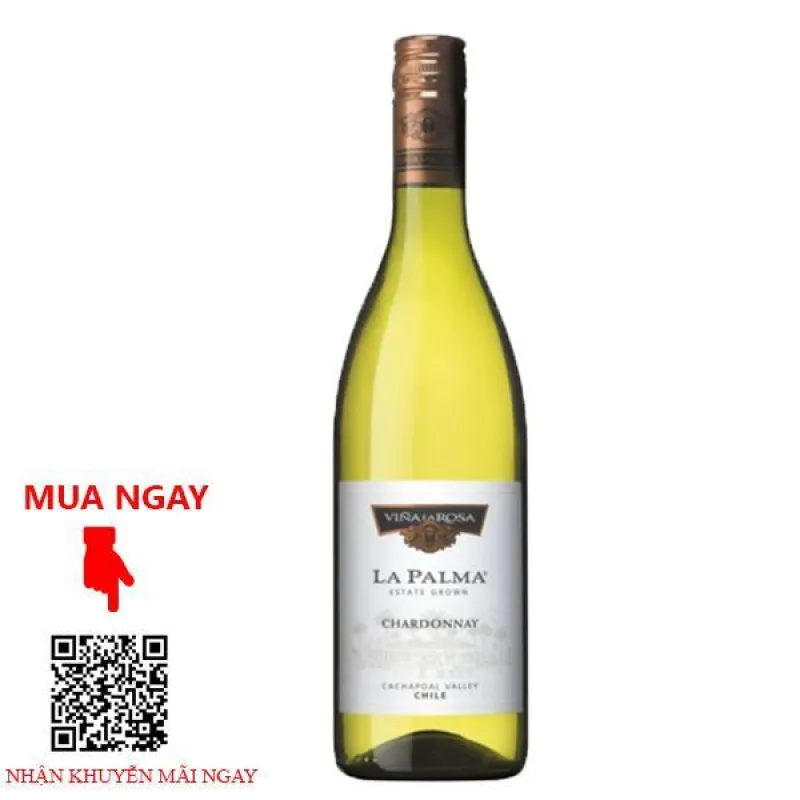 Rượu vang chile la palma chardonnay