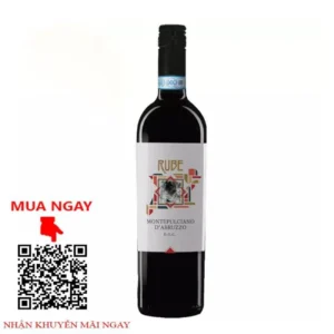 Vang đỏ rube montepulciano d’abruzzo doc