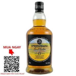 Rượu whisky springbank 13 year old local barley