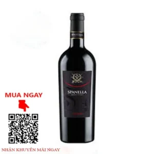 Rượu vang ý đỏ spanella vino rosso