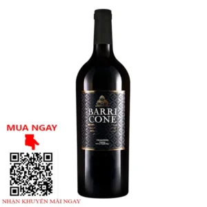 Rượu vang ý barri cone primitivo