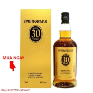 Rượu springbank 30 năm