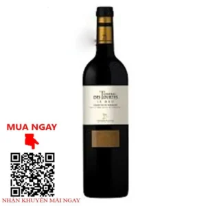 Rượu vang chateau des tourtes le duo