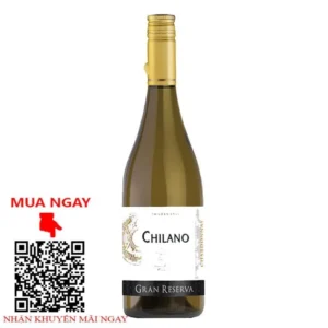 Rượu vang chilano grand reserva chardonnay