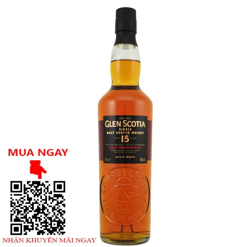 Rượu Glen Scotia 15