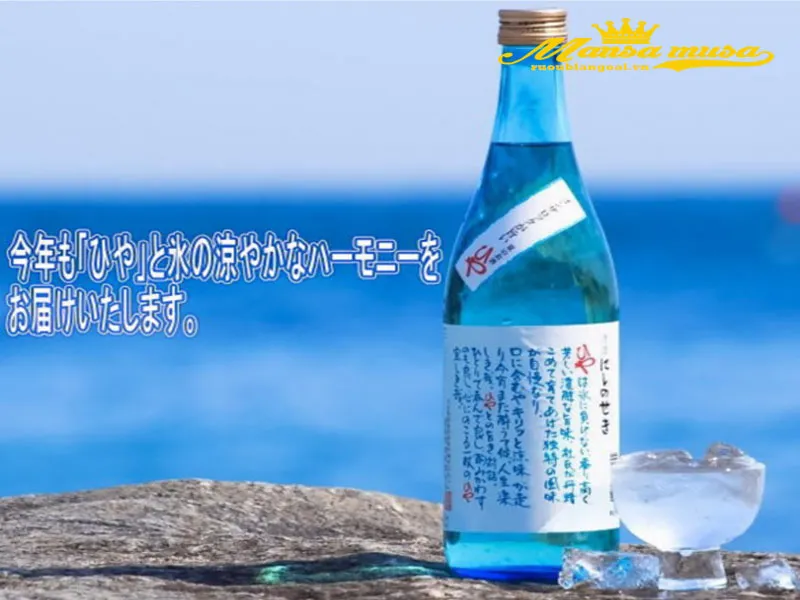 rượu nishinoseki sake hiya 720ml rượu nishinoseki sake hiya 720ml