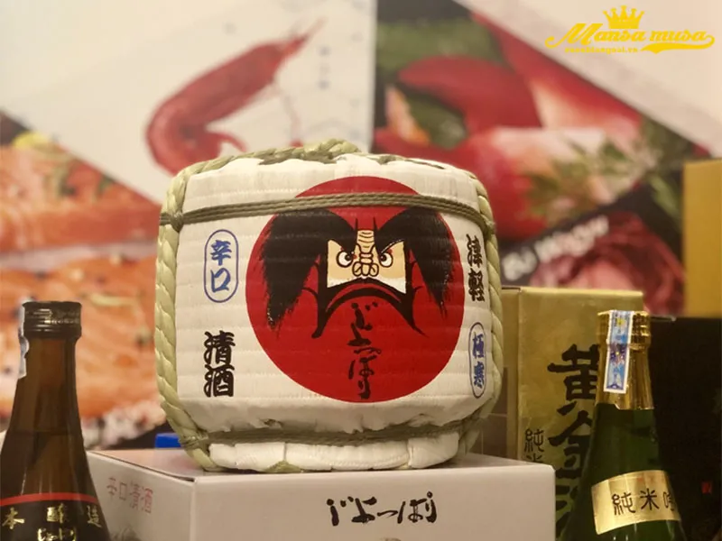 rượu sake bình cói joppari tarusake 1800ml rượu sake bình cói joppari tarusake 1800ml