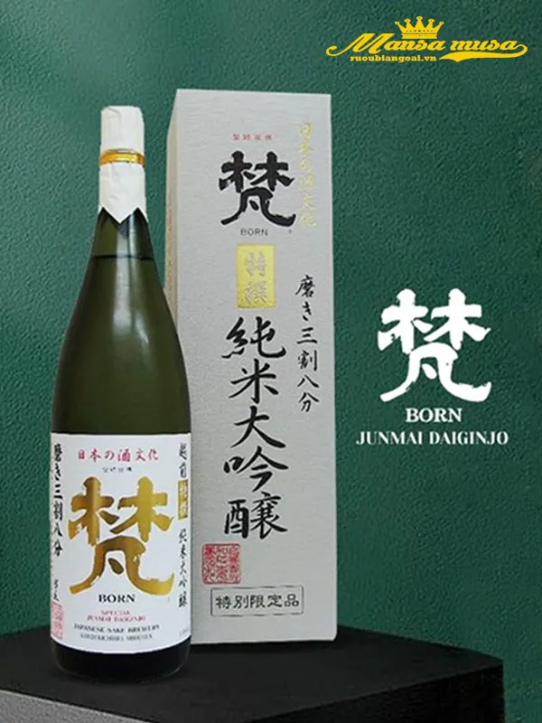 rượu sake born tokusen junmai daiginjo 720ml rượu sake born tokusen junmai daiginjo 720ml