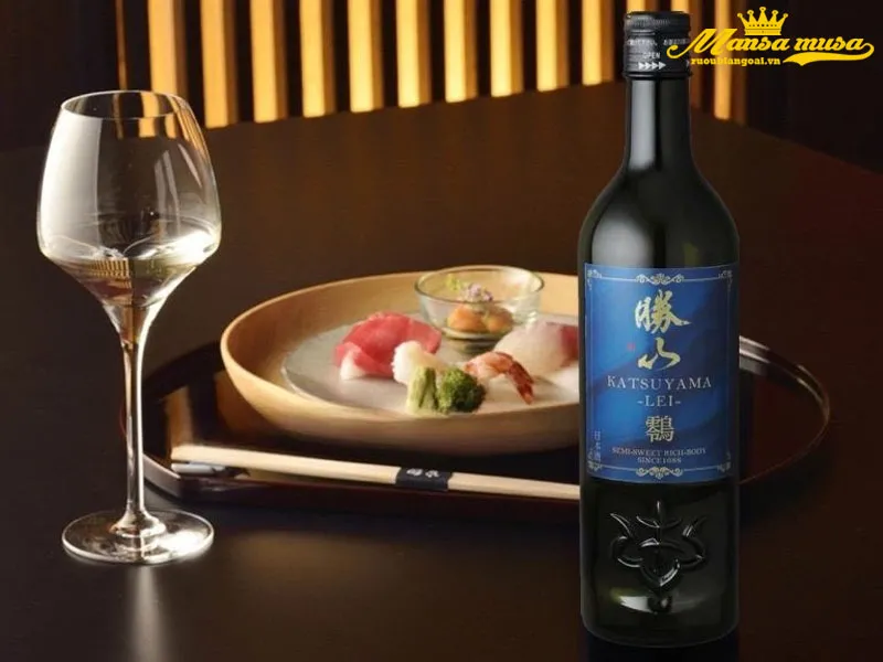rượu sake katsuyama lei junmai ginjo rượu sake katsuyama lei junmai ginjo