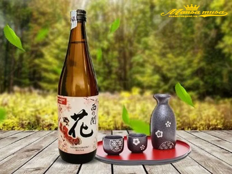 rượu sake nishino seki hana 720ml rượu sake nishino seki hana 720ml