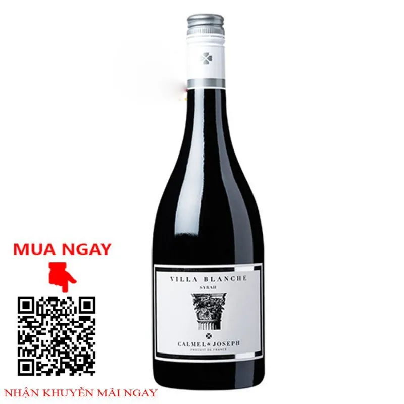 Rượu vang villa blanche syrah