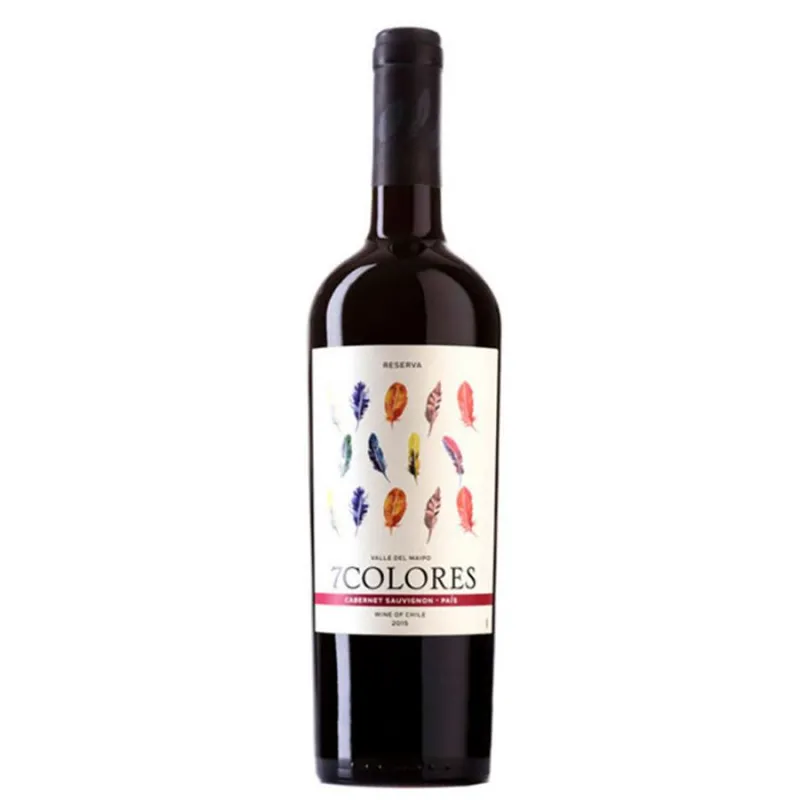 Rượu vang 7colores reserva cabernet sauvignon pais