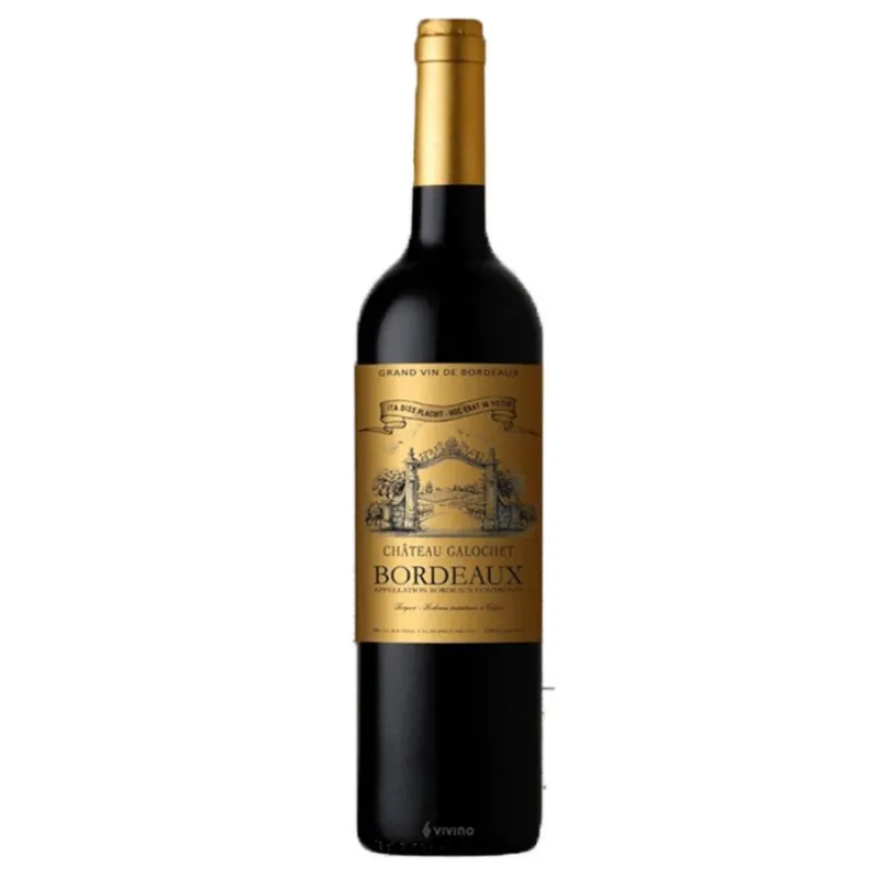 Rượu vang đỏ chateau galochet bordeaux