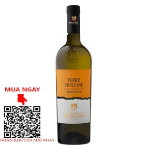 Rượu vang barbanera chardonnay terre siciliane