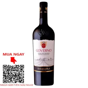 Rượu vang barbanera governo toscana rosso