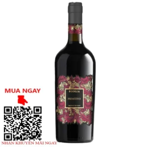 Rượu vang đỏ rodelia primitivo igt