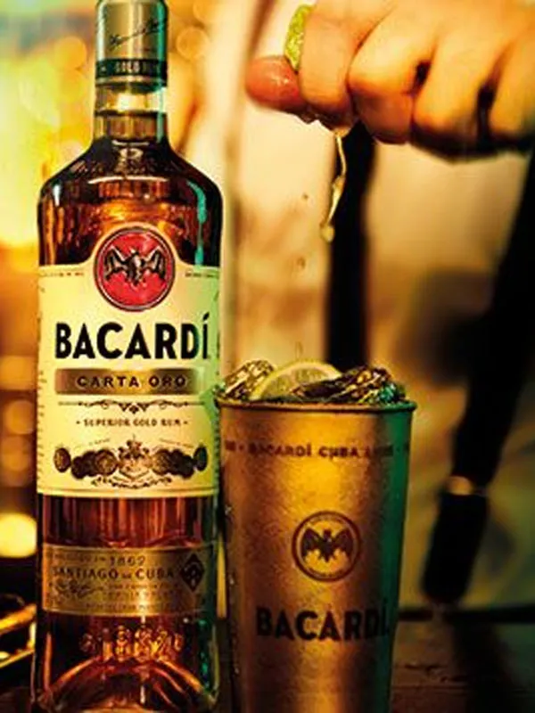 rượu rum bacardi carta oro gold rượu rum bacardi carta oro gold