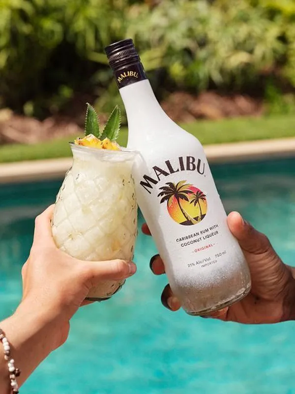 rượu rum malibu hương dừa rượu rum malibu hương dừa
