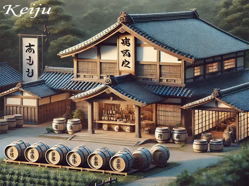 rượu sake vảy vàng gold keiju kimpaku rượu sake vảy vàng gold keiju kimpaku